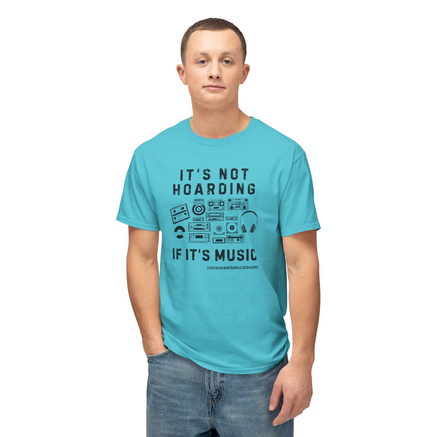 It's not Hoarding if it's Music Unisex HD Cotton™ T-shirt