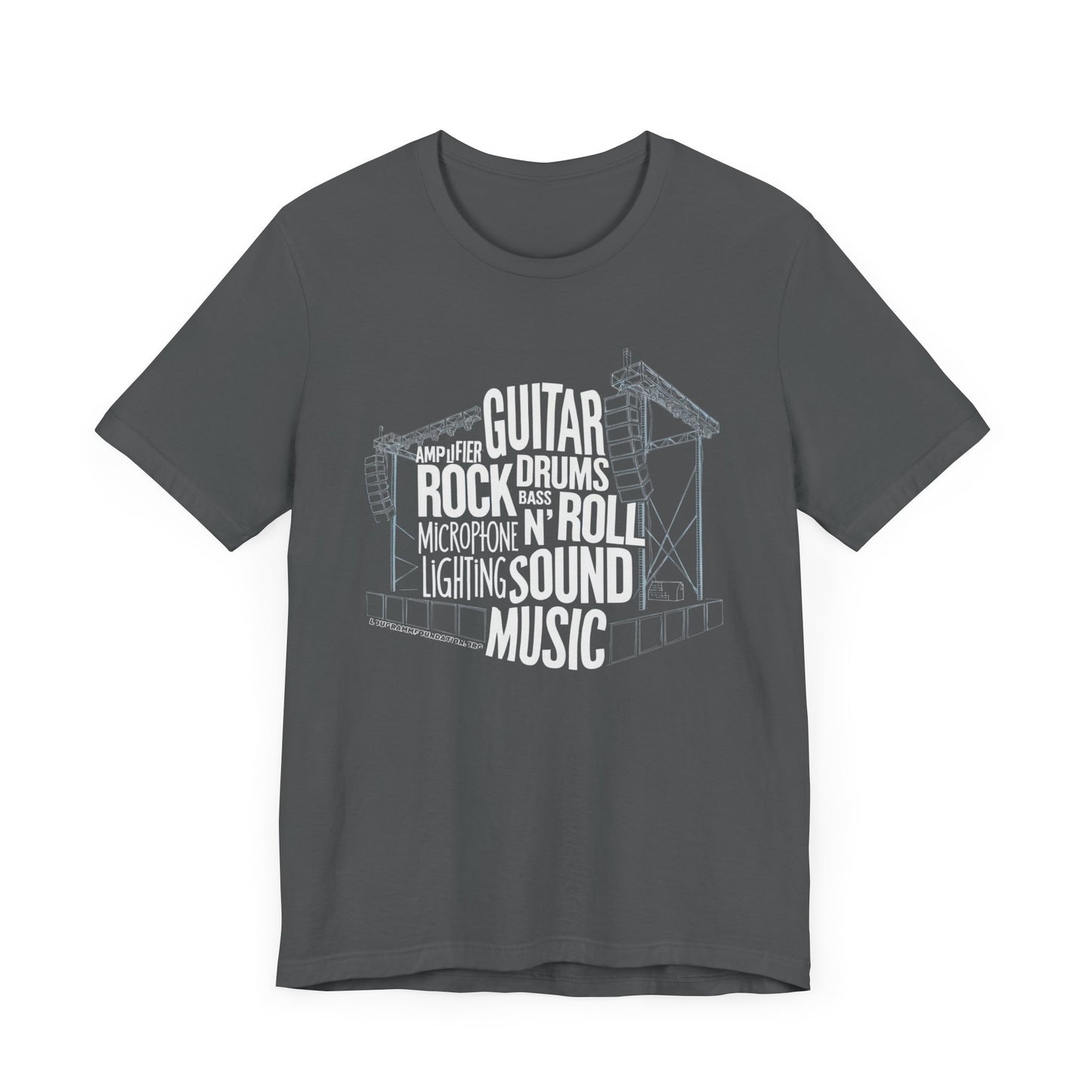 Rock n Roll Stage Jersey Short Sleeve Tee