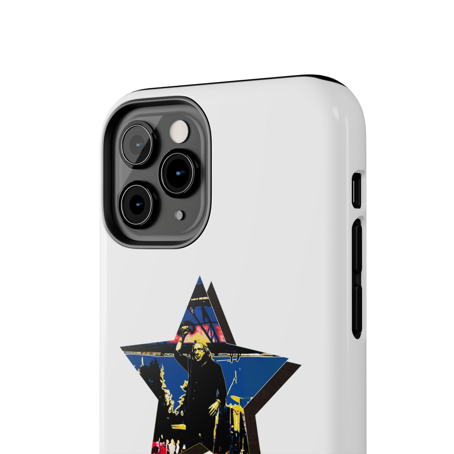 Lou Gramm 50 Years of Rock - Blue Star iPhone Case