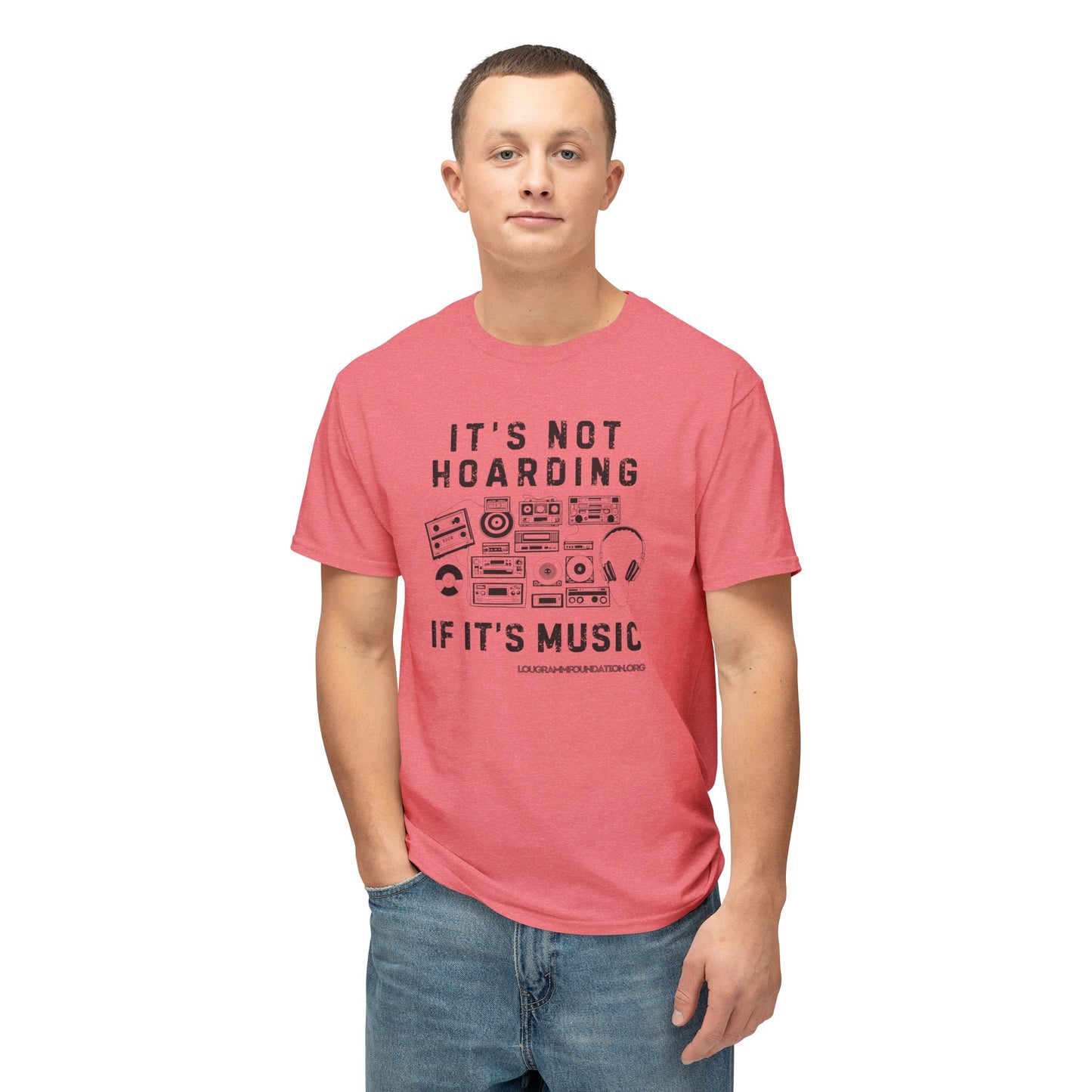 It's not Hoarding if it's Music Unisex HD Cotton™ T-shirt