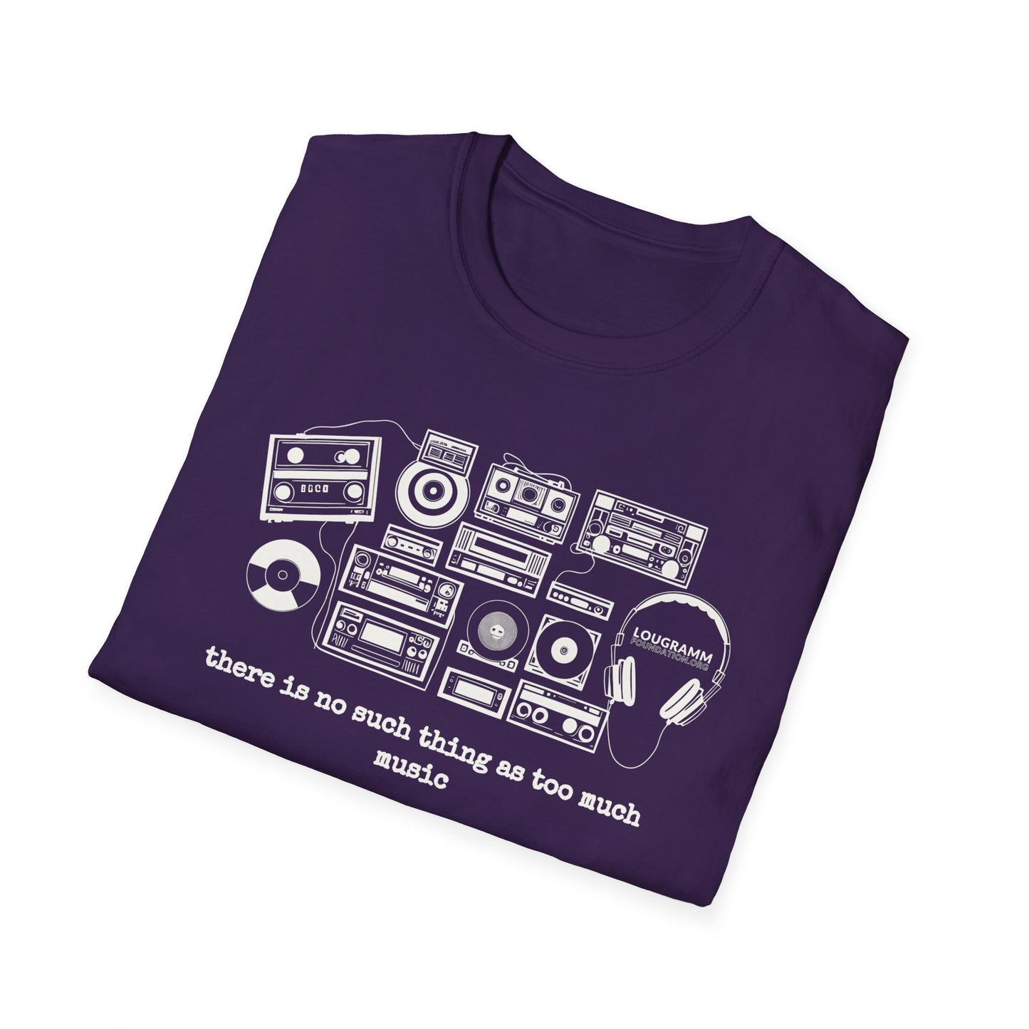 There is no such thing as too Much Music Unisex Softstyle T-Shirt