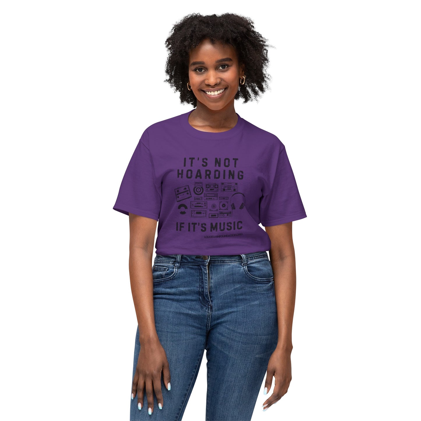 It's not Hoarding if it's Music Unisex HD Cotton™ T-shirt