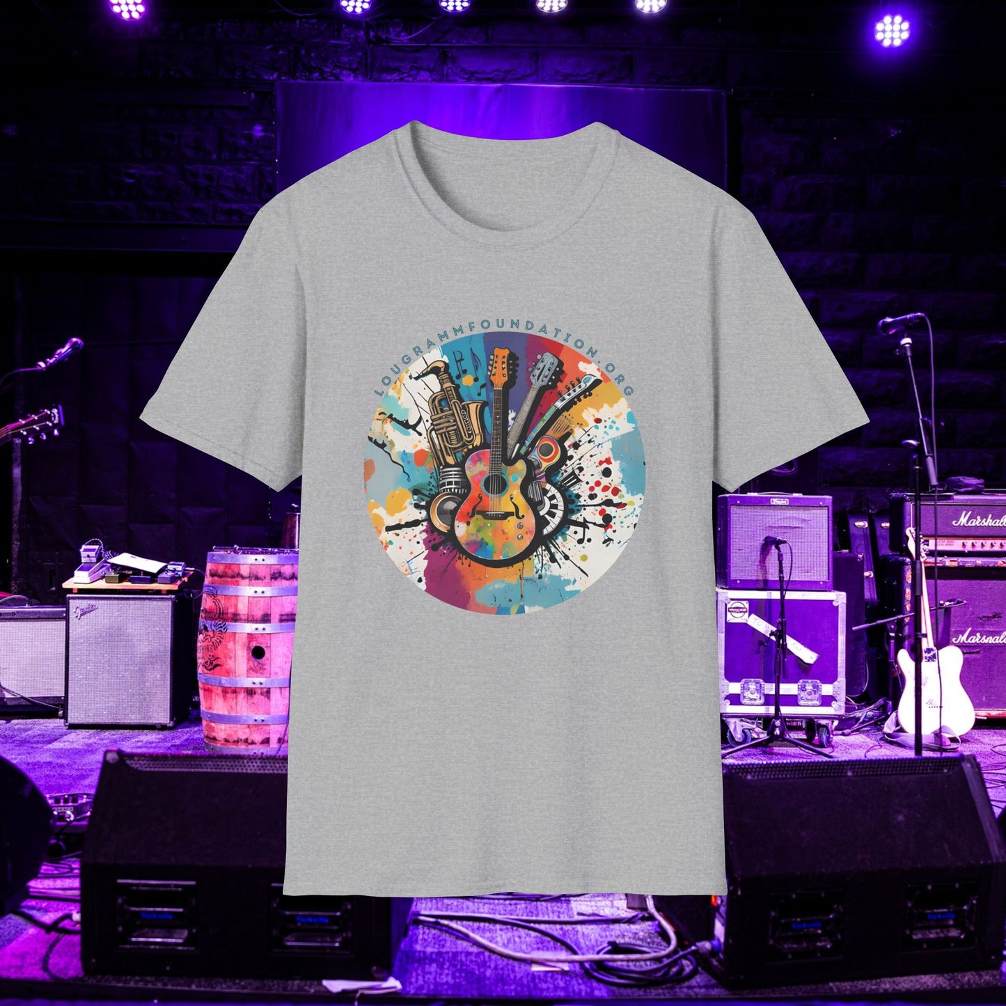 TURN THE MUSIC UP! Instrumental Softstyle T-Shirt