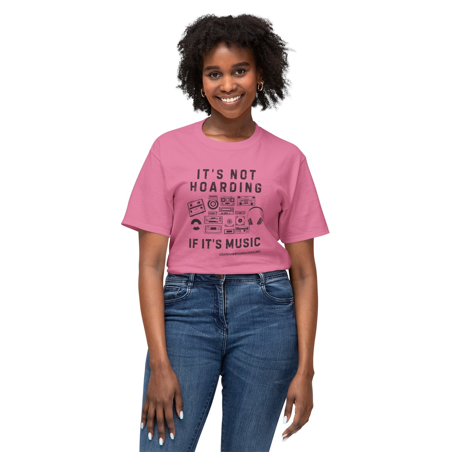 It's not Hoarding if it's Music Unisex HD Cotton™ T-shirt
