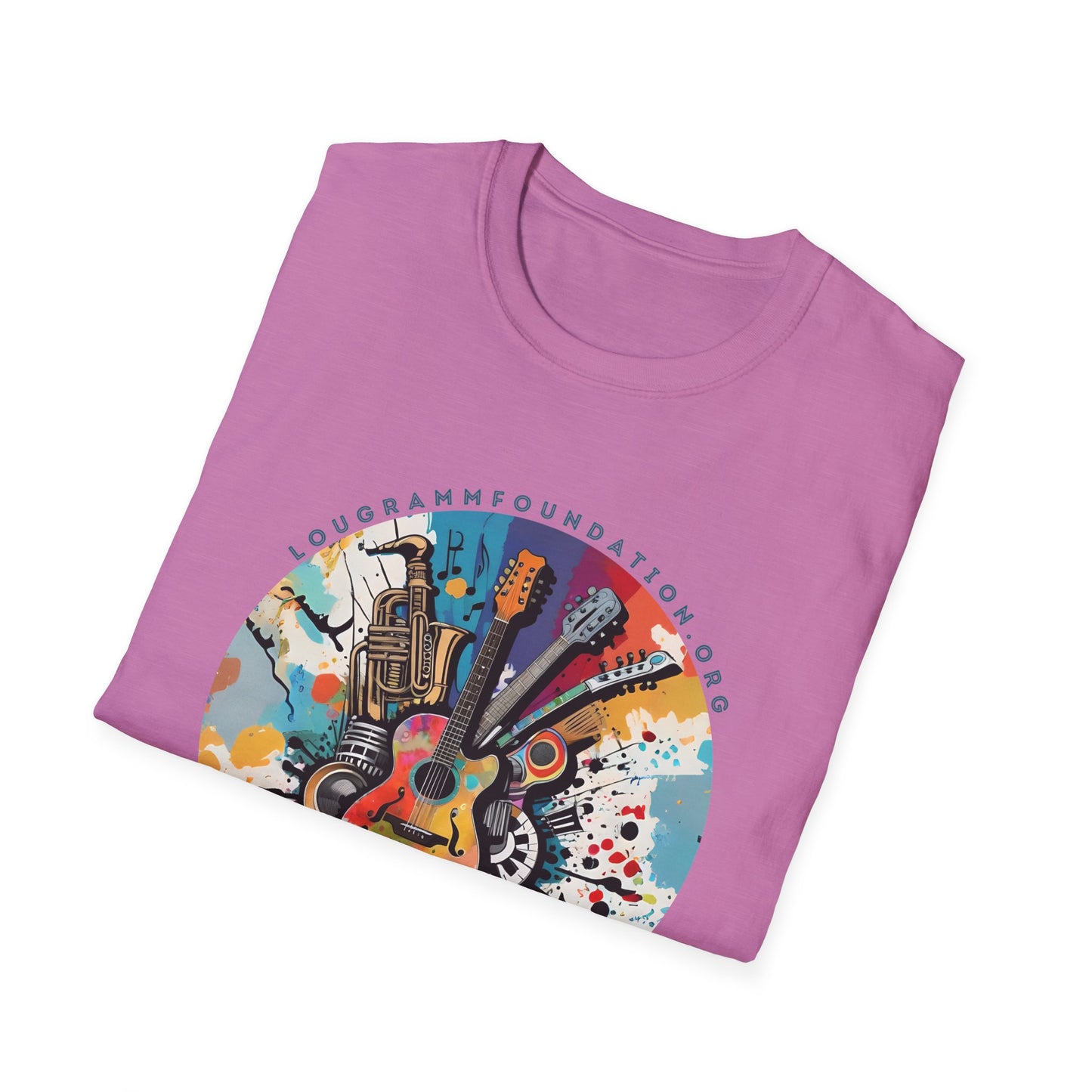 TURN THE MUSIC UP! Instrumental Softstyle T-Shirt