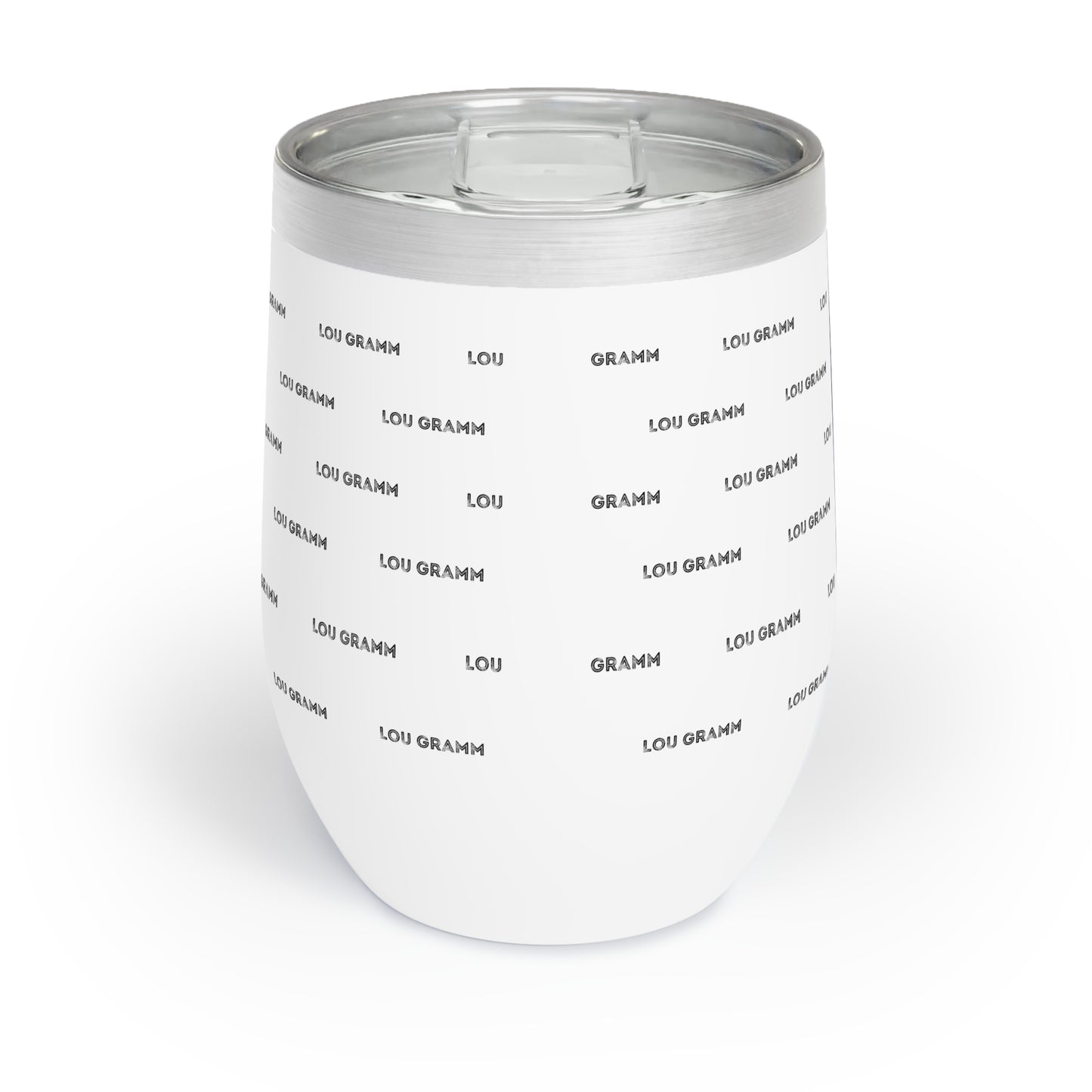 Turn The Music Up Chill Wine Tumbler - Blue