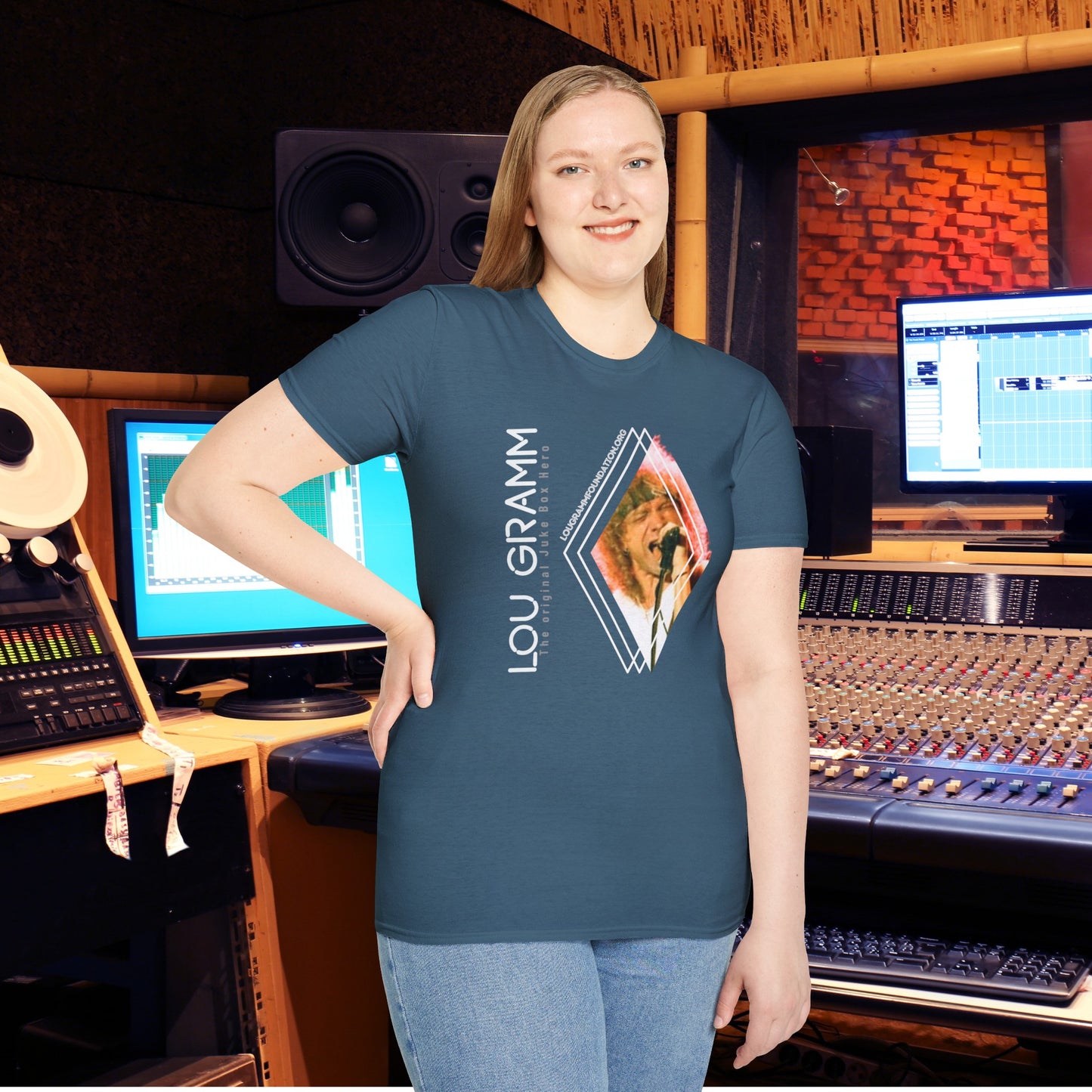 Diamond Juke Box Hero Softstyle T-Shirt