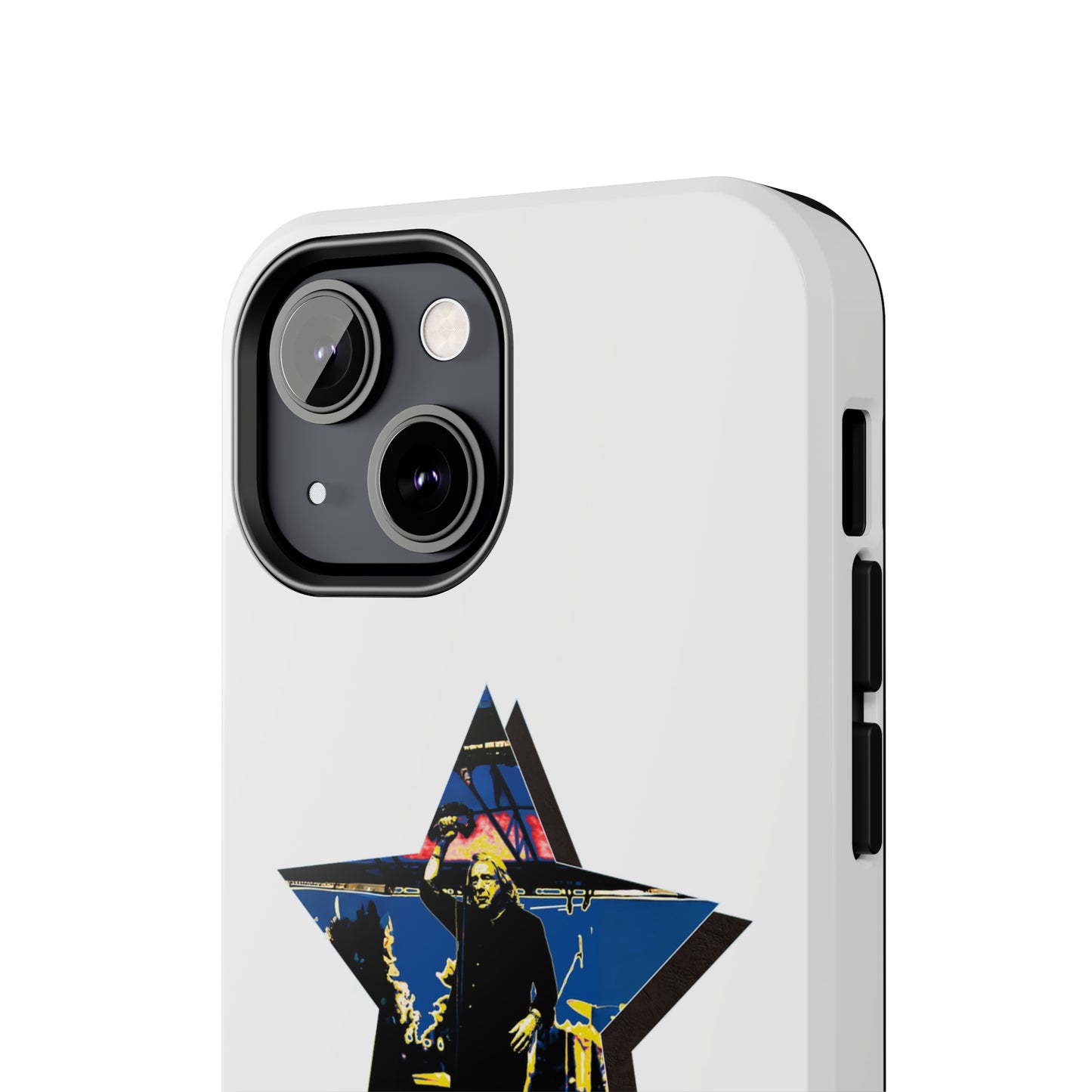 Lou Gramm 50 Years of Rock - Blue Star iPhone Case