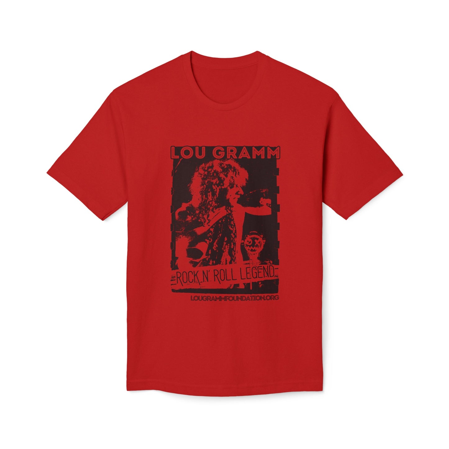 2024 Rock Legend Lou Gramm Unisex Midweight T-shirt, Made in US