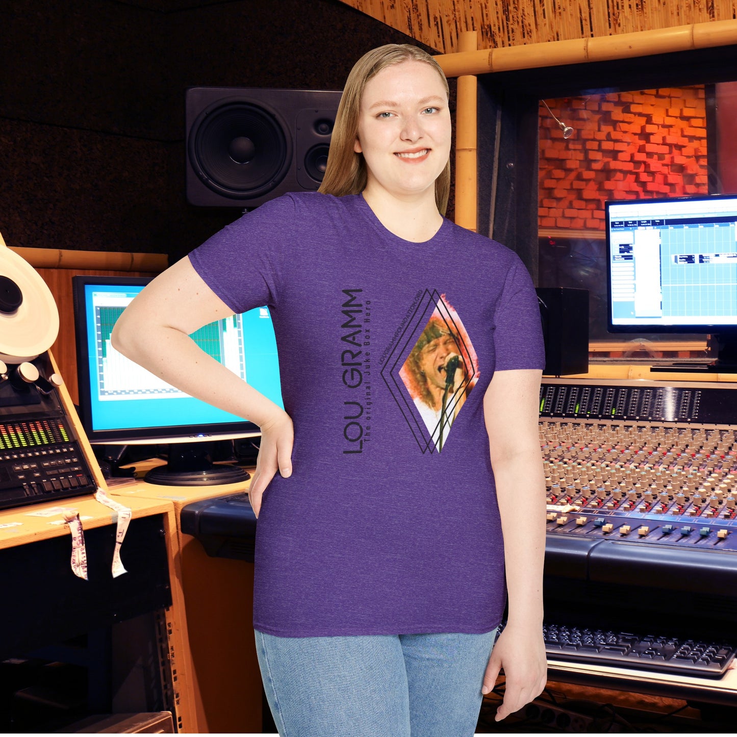 Diamond Juke Box Hero Softstyle T-Shirt