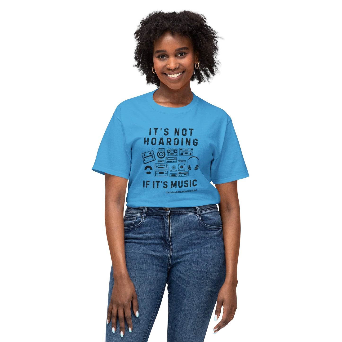 It's not Hoarding if it's Music Unisex HD Cotton™ T-shirt