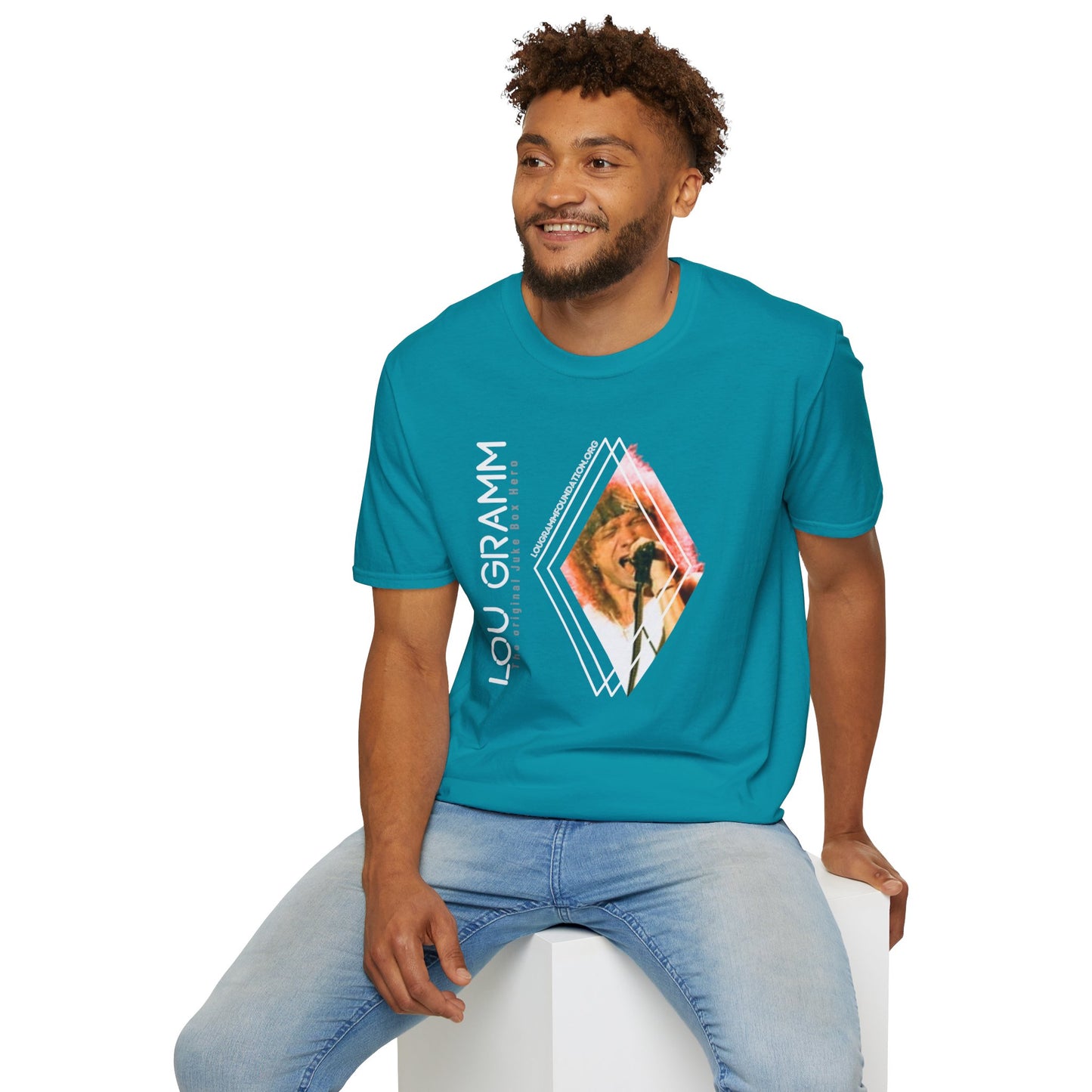 Diamond Juke Box Hero Softstyle T-Shirt