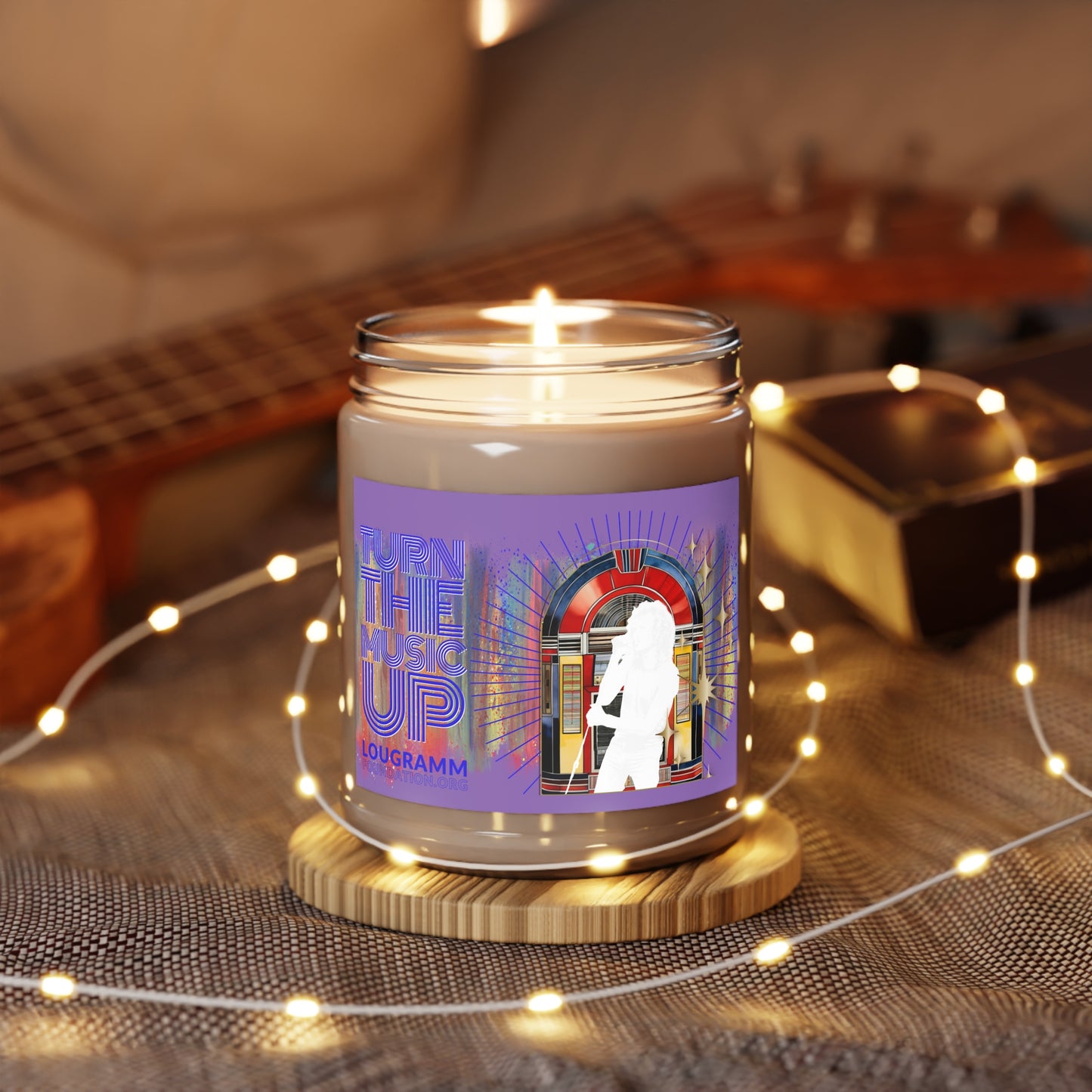 Turn the music up Scented Candle, 9oz