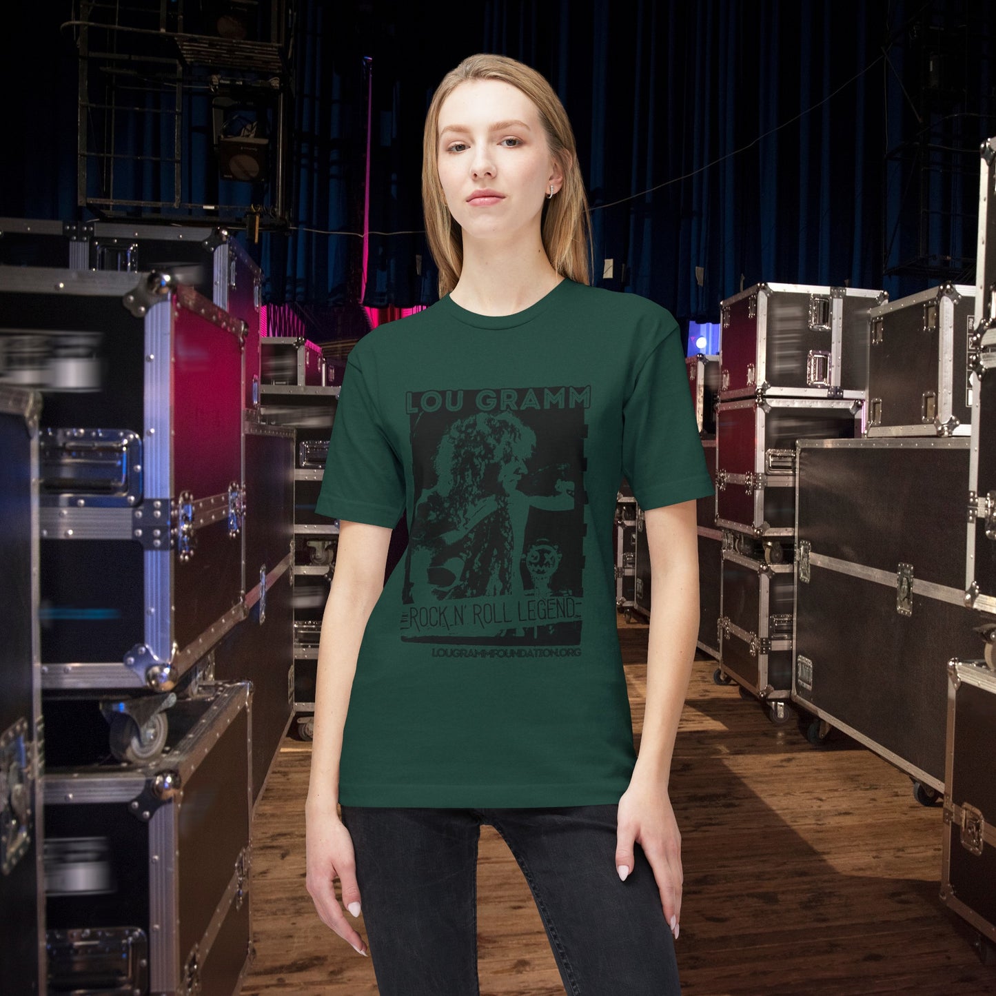 2024 Rock Legend Lou Gramm Unisex Midweight T-shirt, Made in US