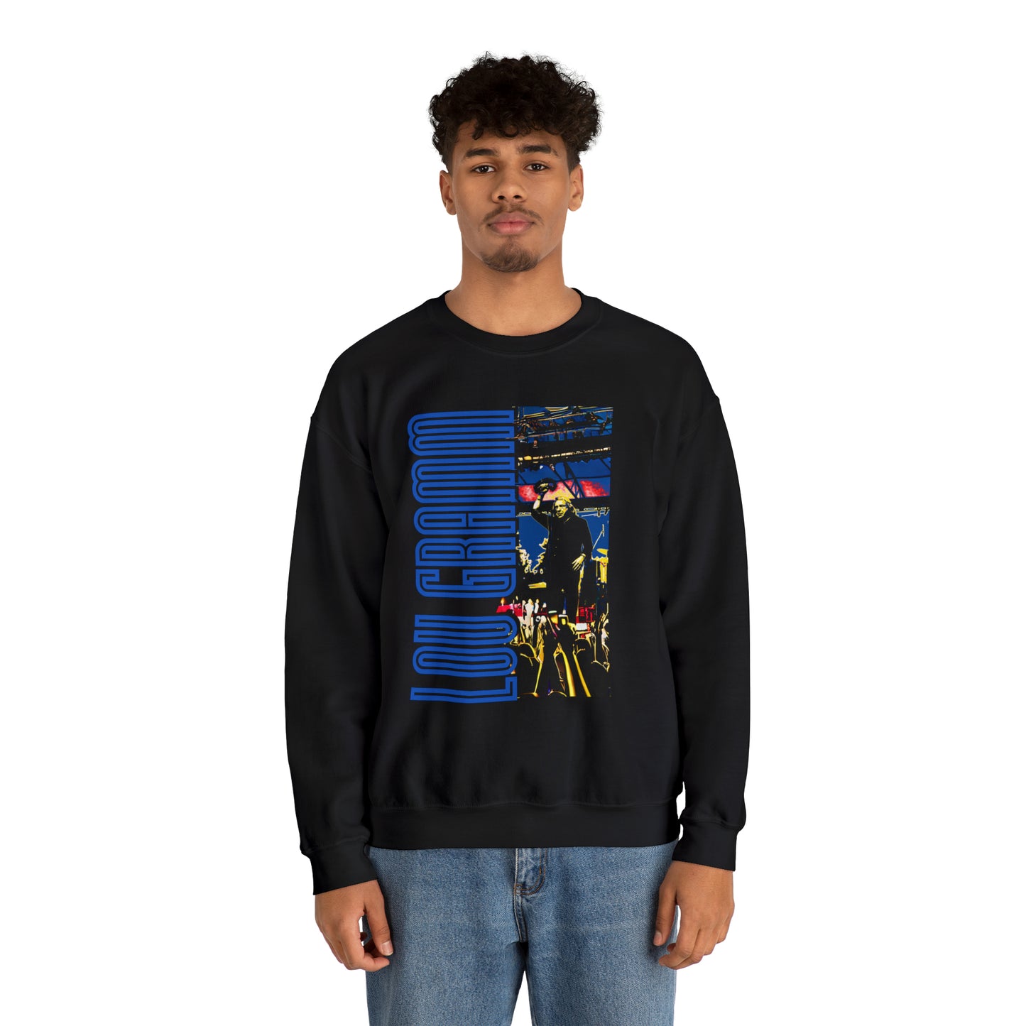 Lou Gramm 50 Years of Rock - Unisex Heavy Blend™ Crewneck Sweatshirt