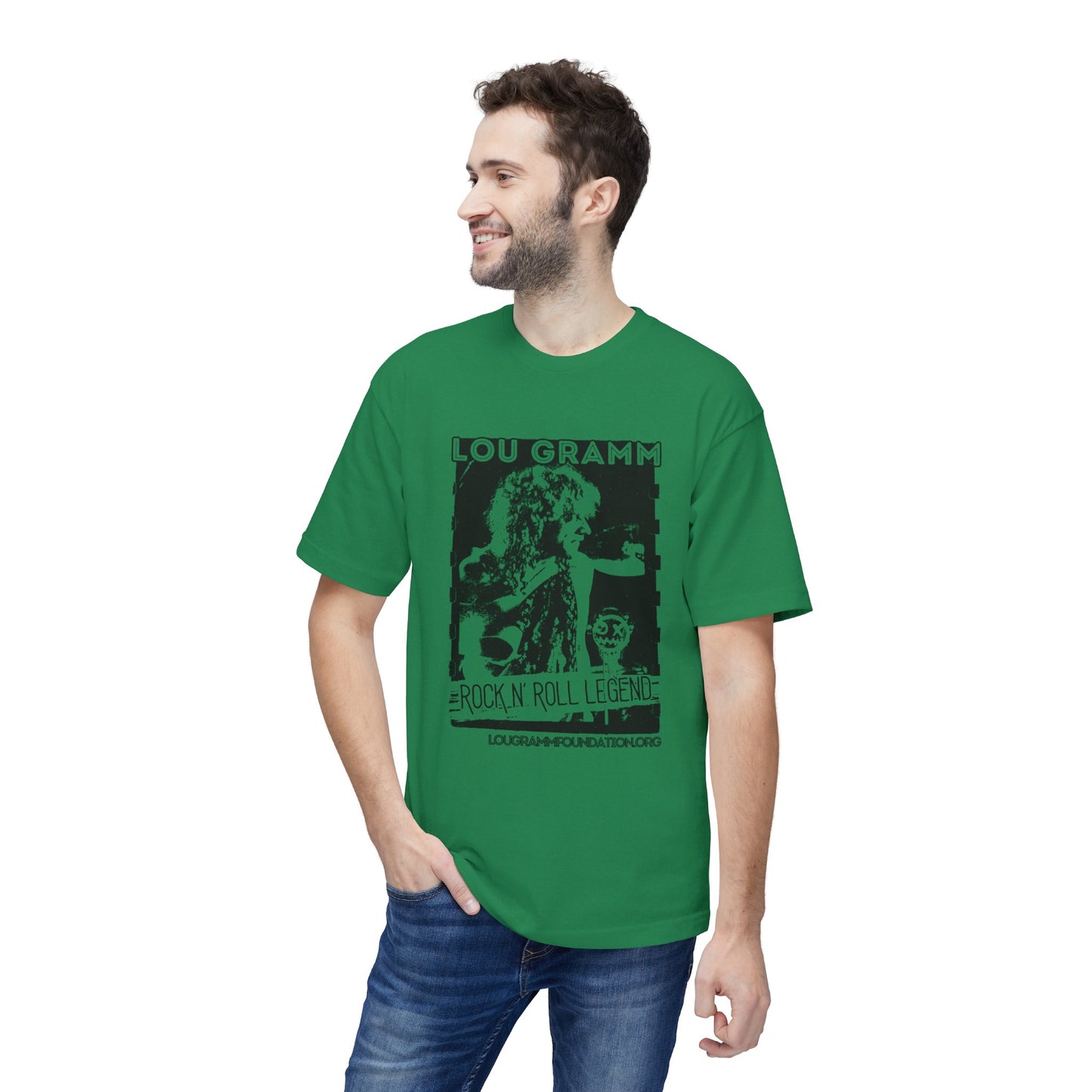 2024 Rock Legend Lou Gramm Unisex Midweight T-shirt, Made in US