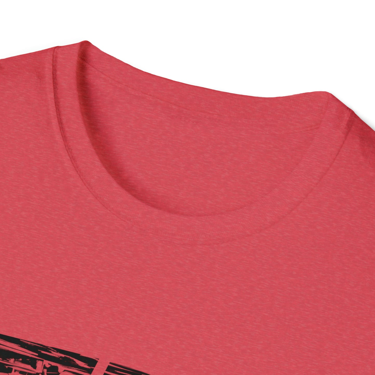 Lou’s Garage Black logo - Unisex Softstyle T-Shirt