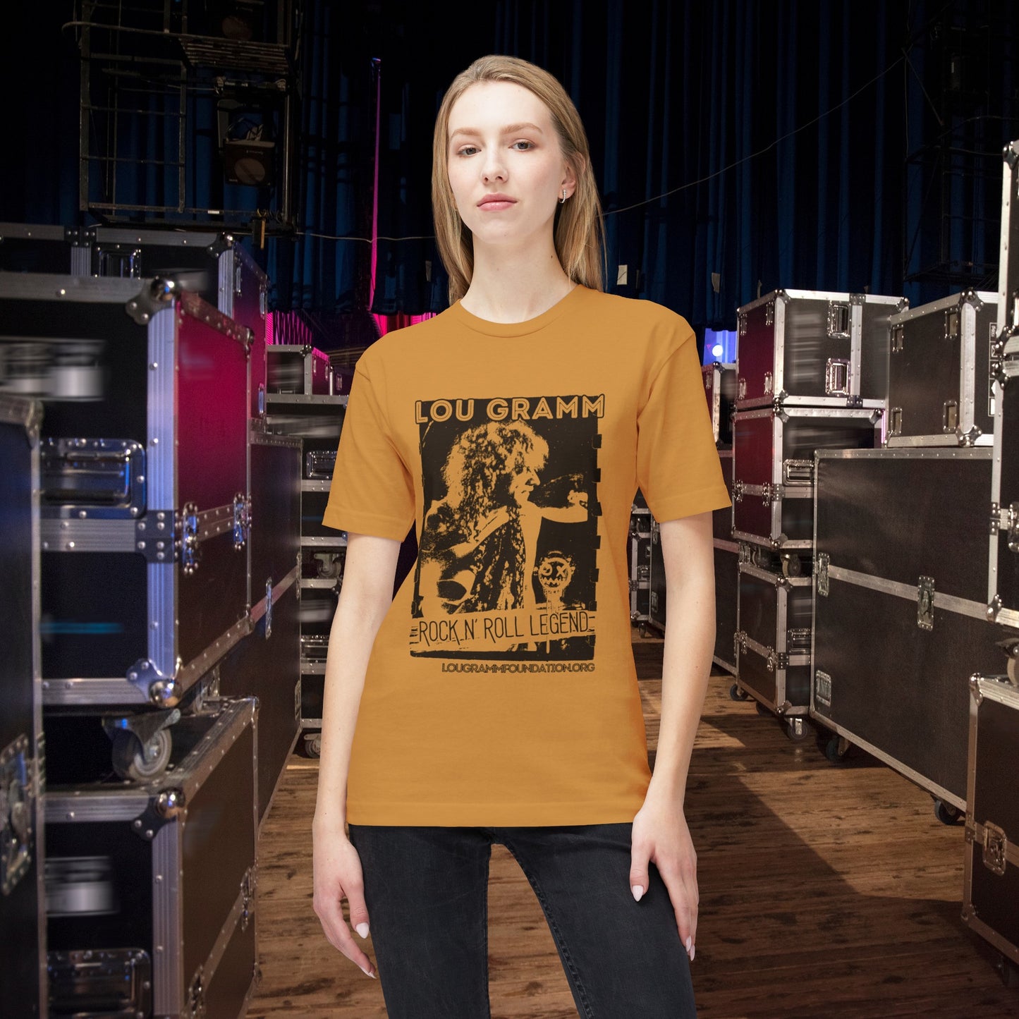 2024 Rock Legend Lou Gramm Unisex Midweight T-shirt, Made in US