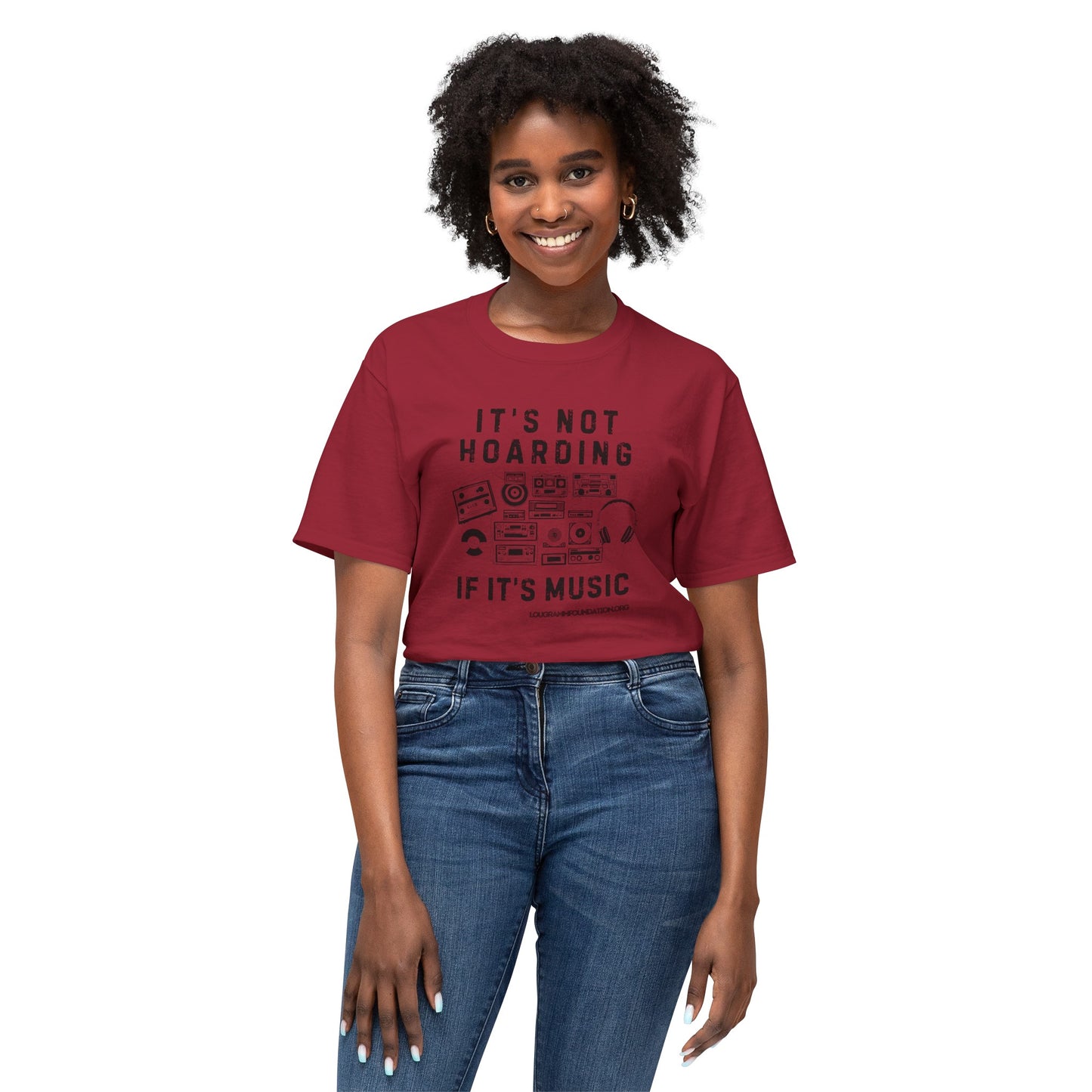 It's not Hoarding if it's Music Unisex HD Cotton™ T-shirt