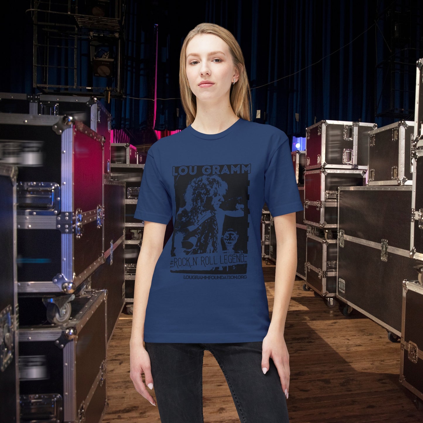2024 Rock Legend Lou Gramm Unisex Midweight T-shirt, Made in US
