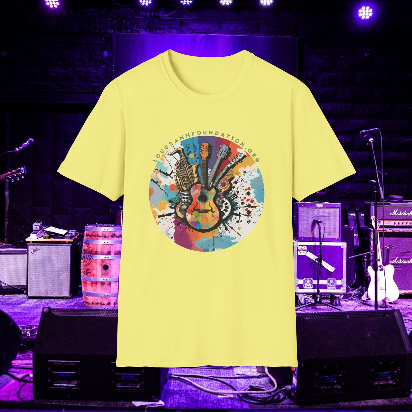 TURN THE MUSIC UP! Instrumental Softstyle T-Shirt