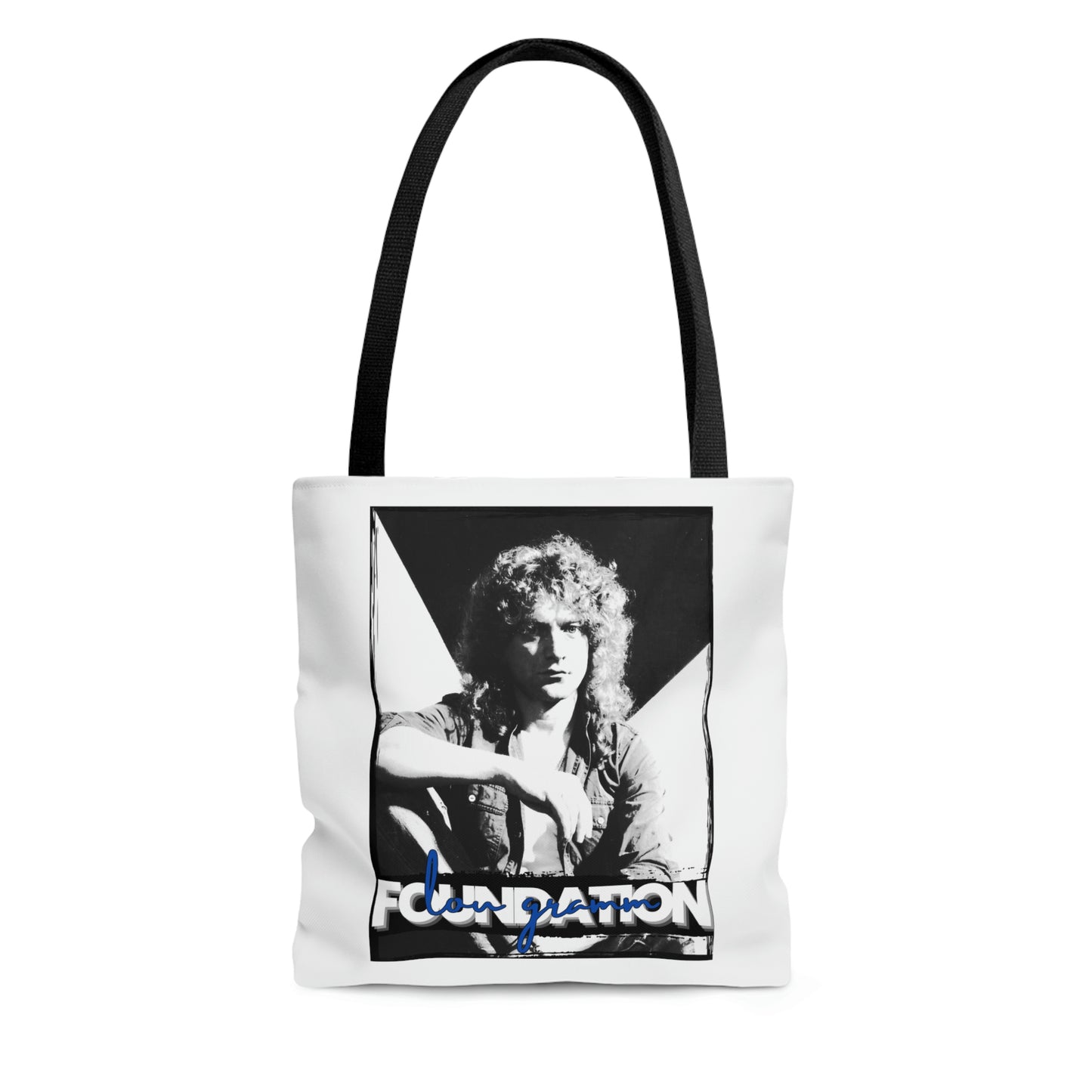 Lou Gramm Foundation Black, White & Blue - Tote Bag (AOP)