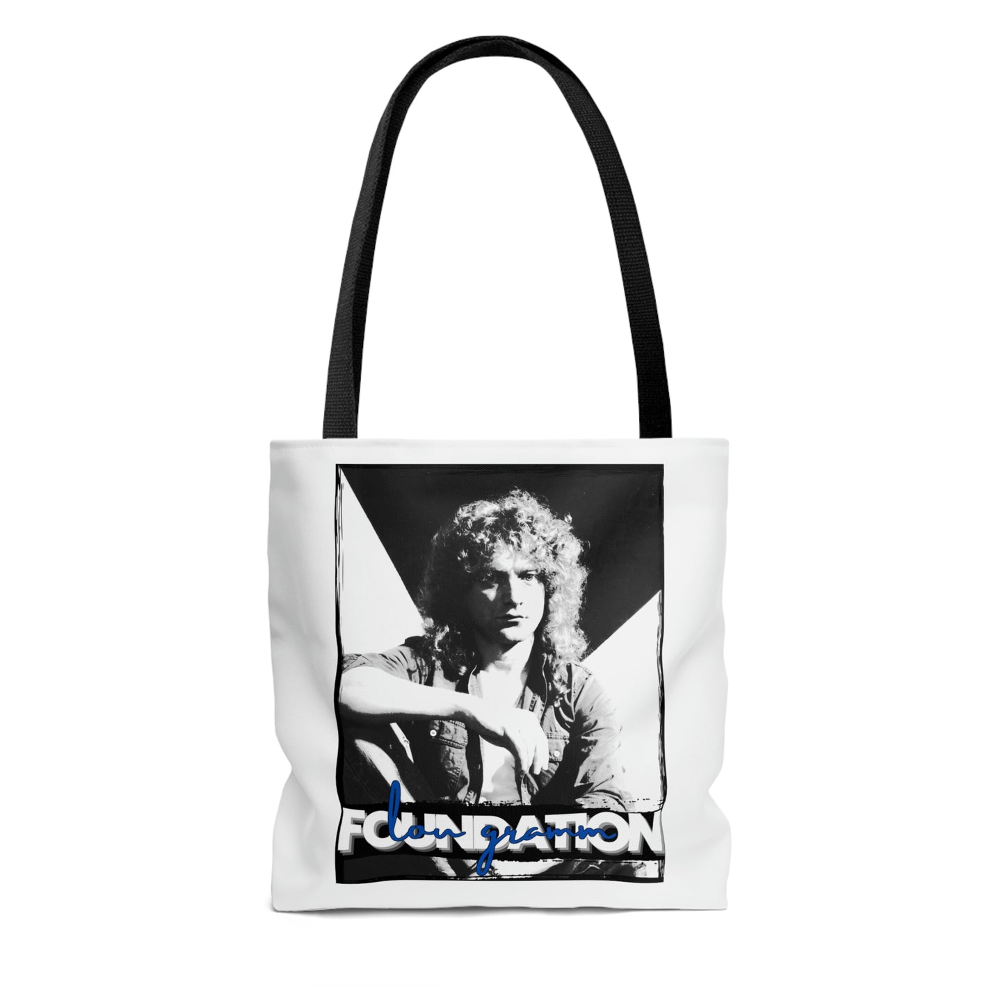 Lou Gramm Foundation Black, White & Blue - Tote Bag (AOP)