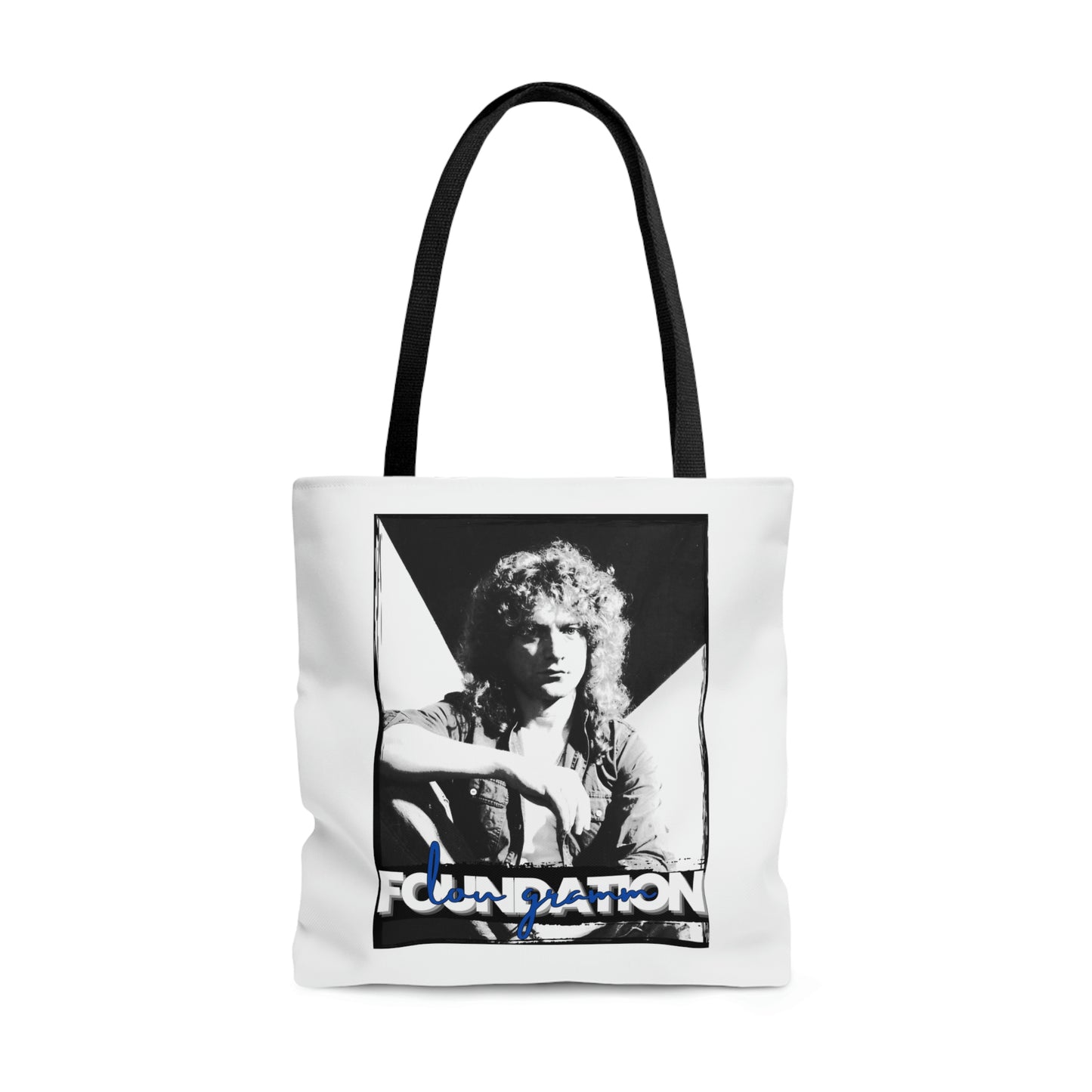 Lou Gramm Foundation Black, White & Blue - Tote Bag (AOP)