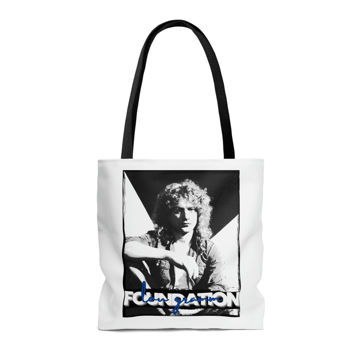 Lou Gramm Foundation Black, White & Blue - Tote Bag (AOP)