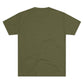 Rock legend Lou Gramm Unisex Tri-Blend Crew Tee - Black Logo