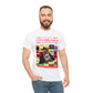 Rock Legend Lou Gramm Unisex Heavy Cotton Tee - Salmon logo