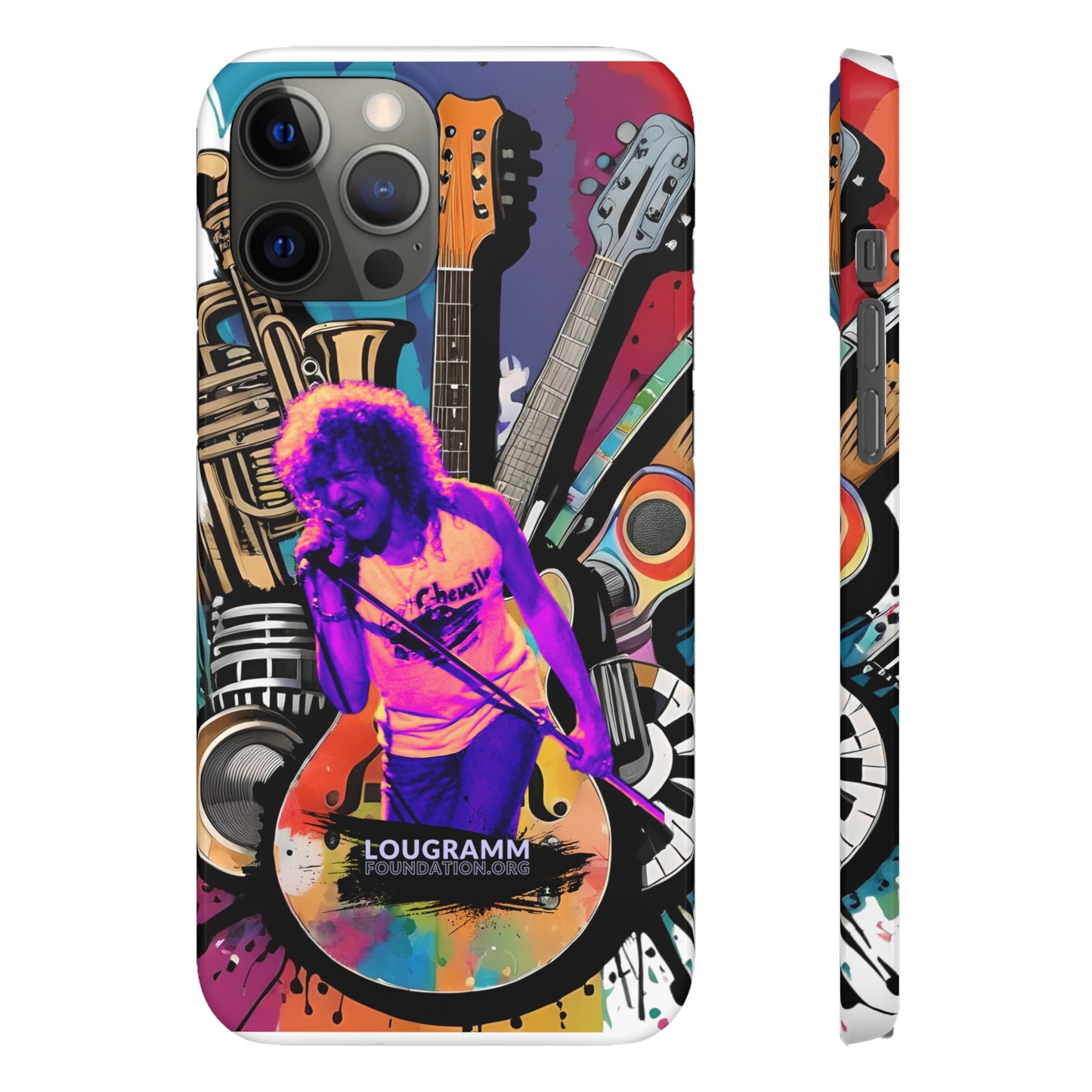 Turn the Music Up phone case