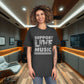 T-Shirt - Lou Gramm Foundation Support Live Music Live Musicians
