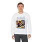 Rock Legend Lou Gramm Blue logo - Unisex Heavy Blend™ Crewneck Sweatshirt