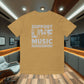 T-Shirt - Lou Gramm Foundation Support Live Music Live Musicians