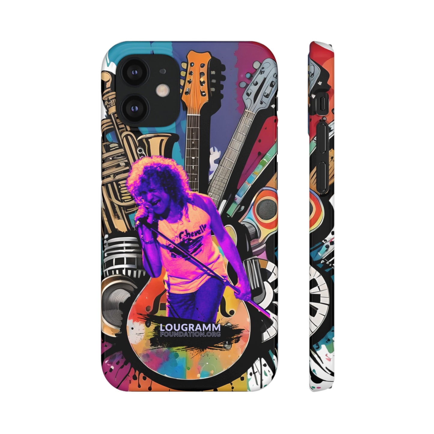 Turn the Music Up phone case