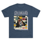 Rock Legend Lou Gramm Unisex Tri-Blend Crew Tee - Grey Logo