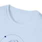 Lou Gramm Stencil Blue logo - Unisex Softstyle T-Shirt