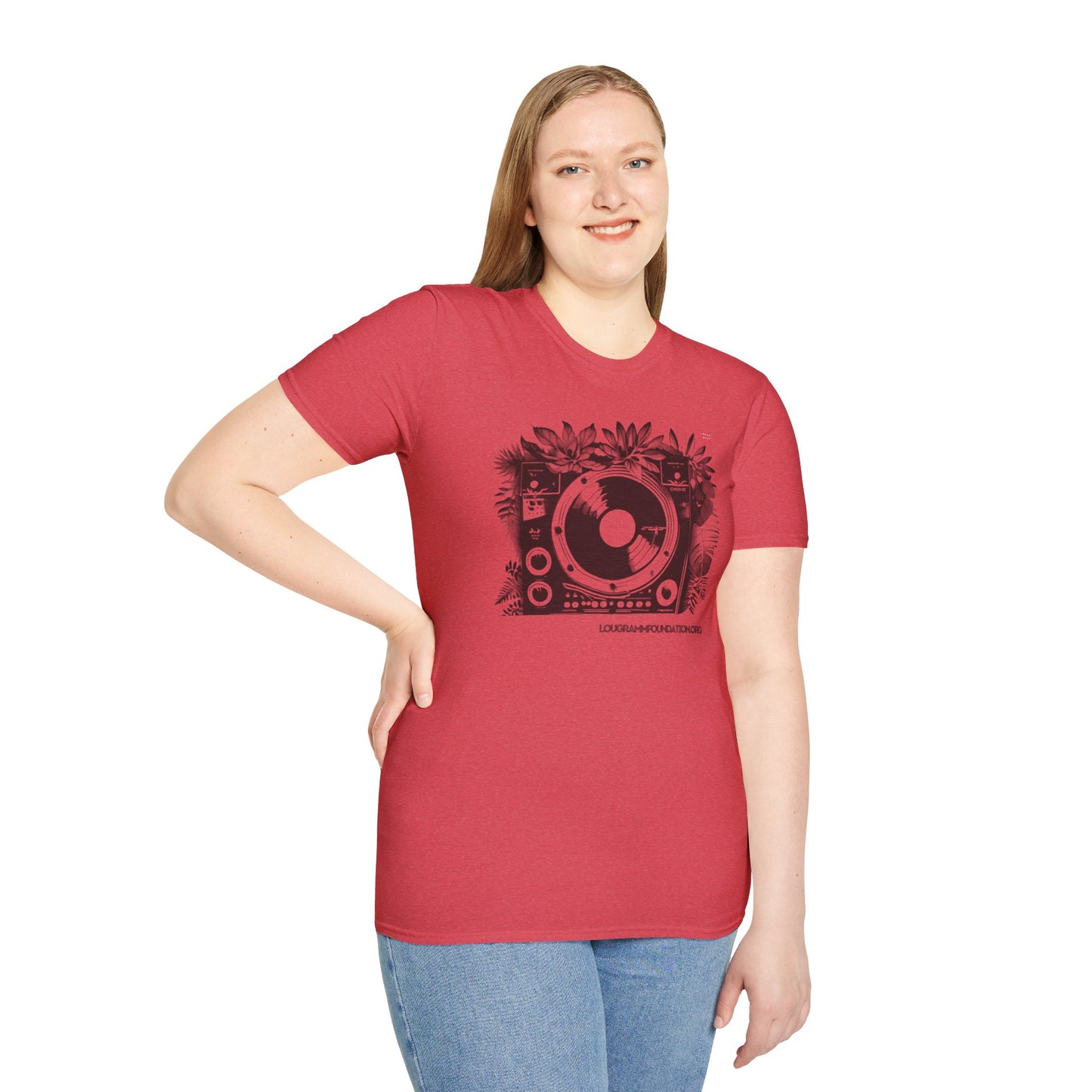Vinyl in the wild Unisex Softstyle T-Shirt