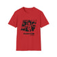 Lou’s Garage Black logo - Unisex Softstyle T-Shirt