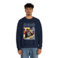 Rock Legend Lou Gramm Blue logo - Unisex Heavy Blend™ Crewneck Sweatshirt
