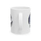 Midnight Blue Ceramic Coffee Mug - 11oz