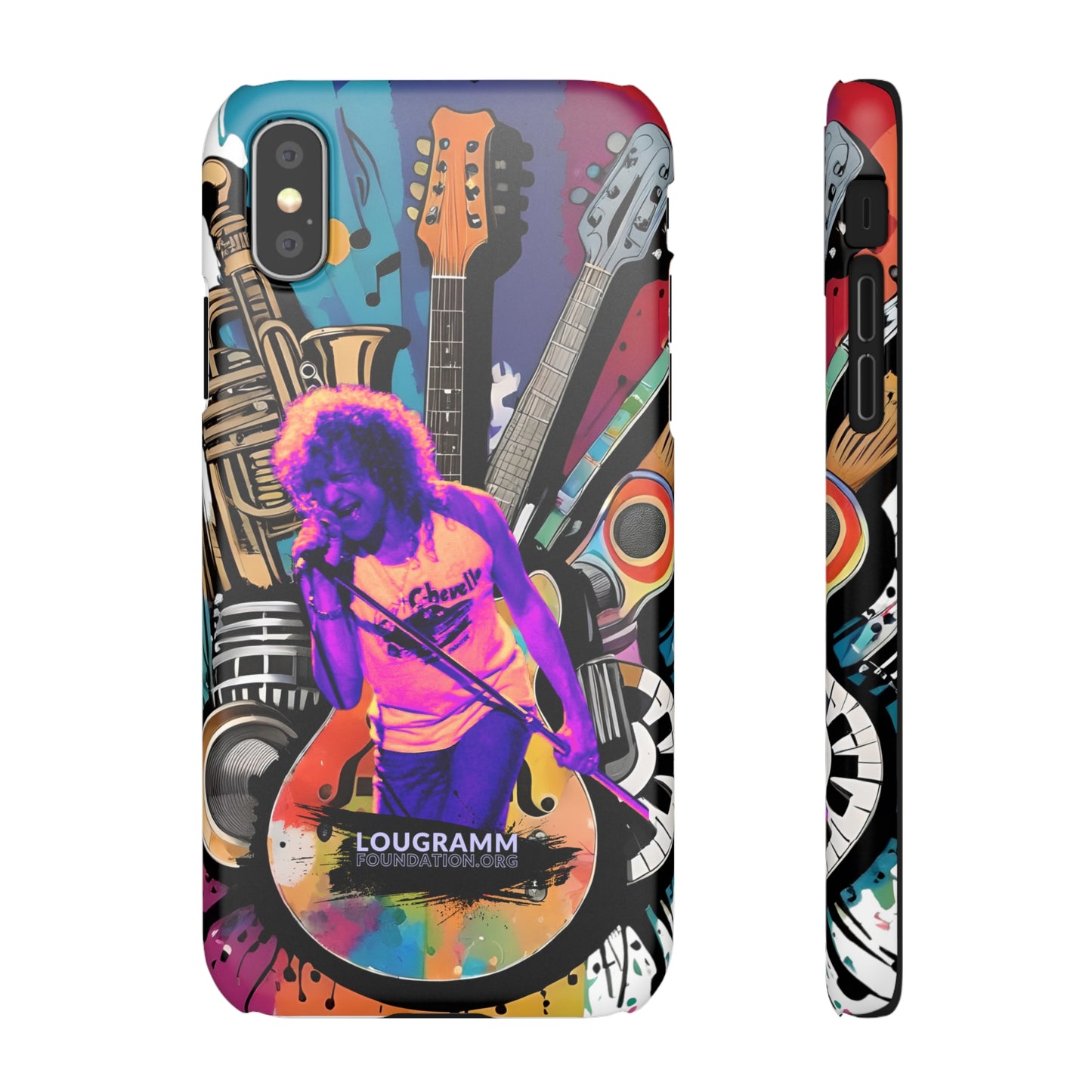 Turn the Music Up phone case