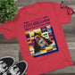 Rock Legend Lou Gramm Unisex Tri-Blend Crew Tee - Dark Blue Logo