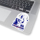 Lou Gramm Foundation Stencil Blue Kiss-Cut Stickers