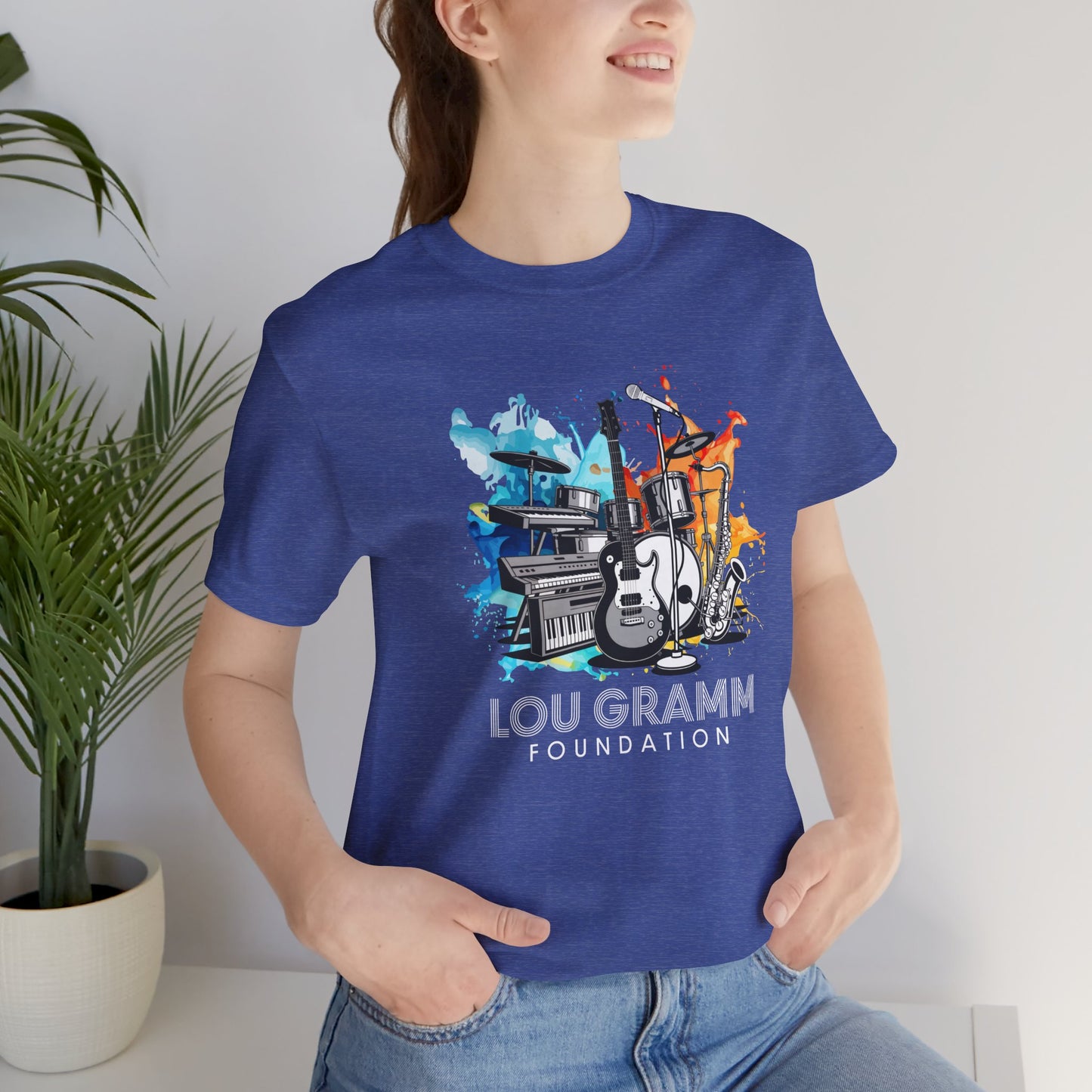 Lou Gramm Music Lover's Tee - Unisex Soft style jersey