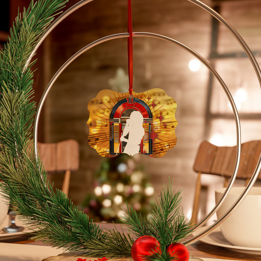 JukeBox hero Aluminum Ornament