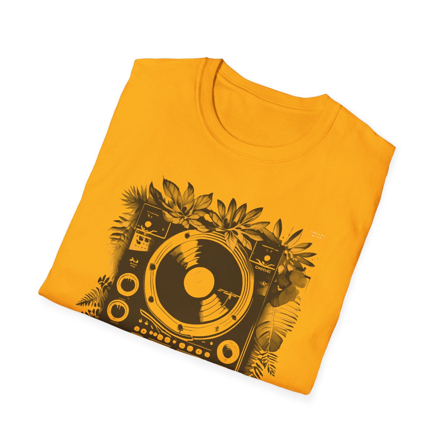 Vinyl in the wild Unisex Softstyle T-Shirt
