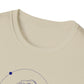 Lou Gramm Stencil Blue logo - Unisex Softstyle T-Shirt