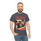 Rock Legend Lou Gramm Unisex Heavy Cotton Tee - Salmon logo